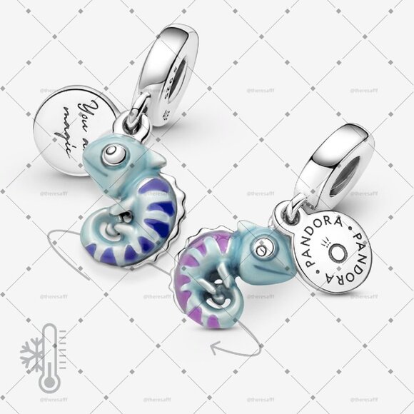 Pandora Colour-changing Chameleon Dangle Charm - Picture 2 of 5